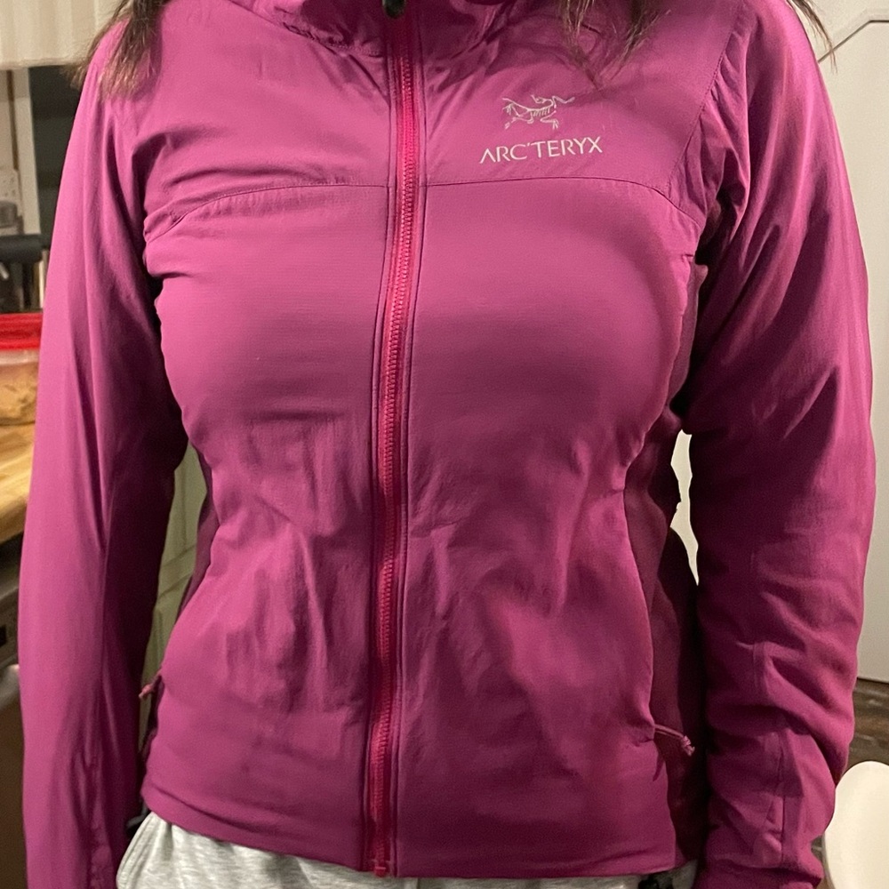 Arc'teryx Women's Pink Atom hoodie